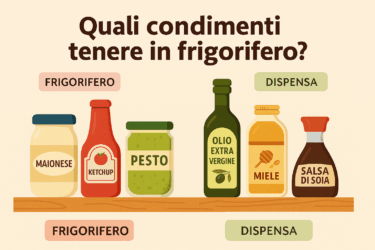 Quali condimenti vanno in frigorifero e quali no