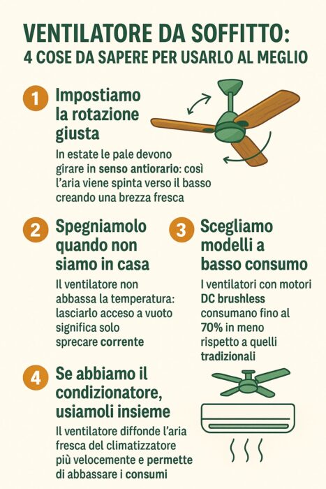 Il caldo torrido ci spinge a cambiare strategie