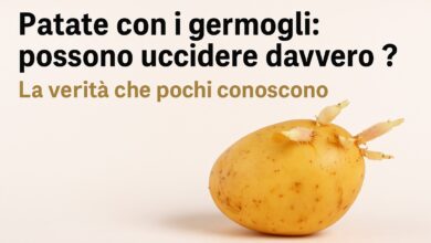 Patate con i germogli