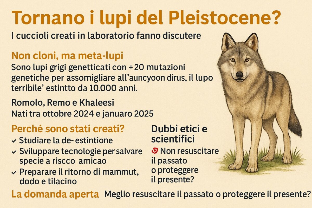 lupi del Pleistocene