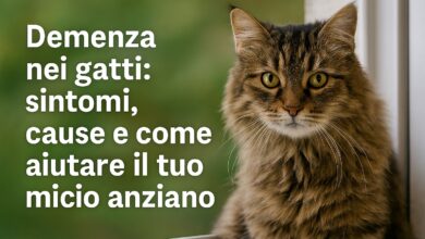demenza nei gatti