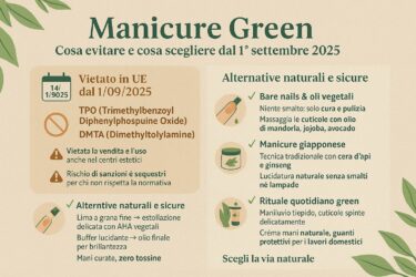 Lo sapevi che… Dal 1° settembre 2025 i gel e smalti semipermanenti con sostanze tossiche come TPO e DMTA saranno vietati in tutta l’Unione Europea?