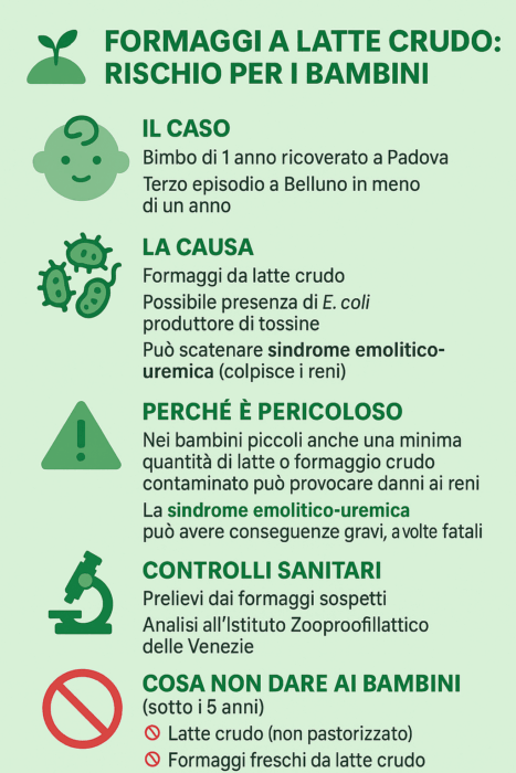 formaggi a latte crudo rischi