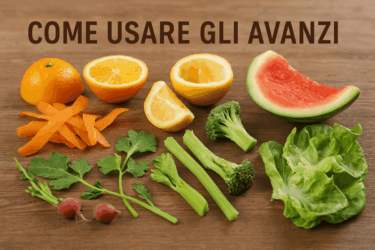 Idee per cucinare gli scarti di verdura e di frutta