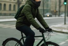 Andare in bici in inverno