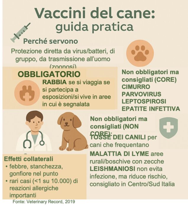 Vaccini per cani: obbligatori, consigliati e perché sono così importanti