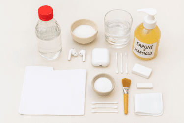 Come pulire le AirPods in modo naturale (senza rovinarle)