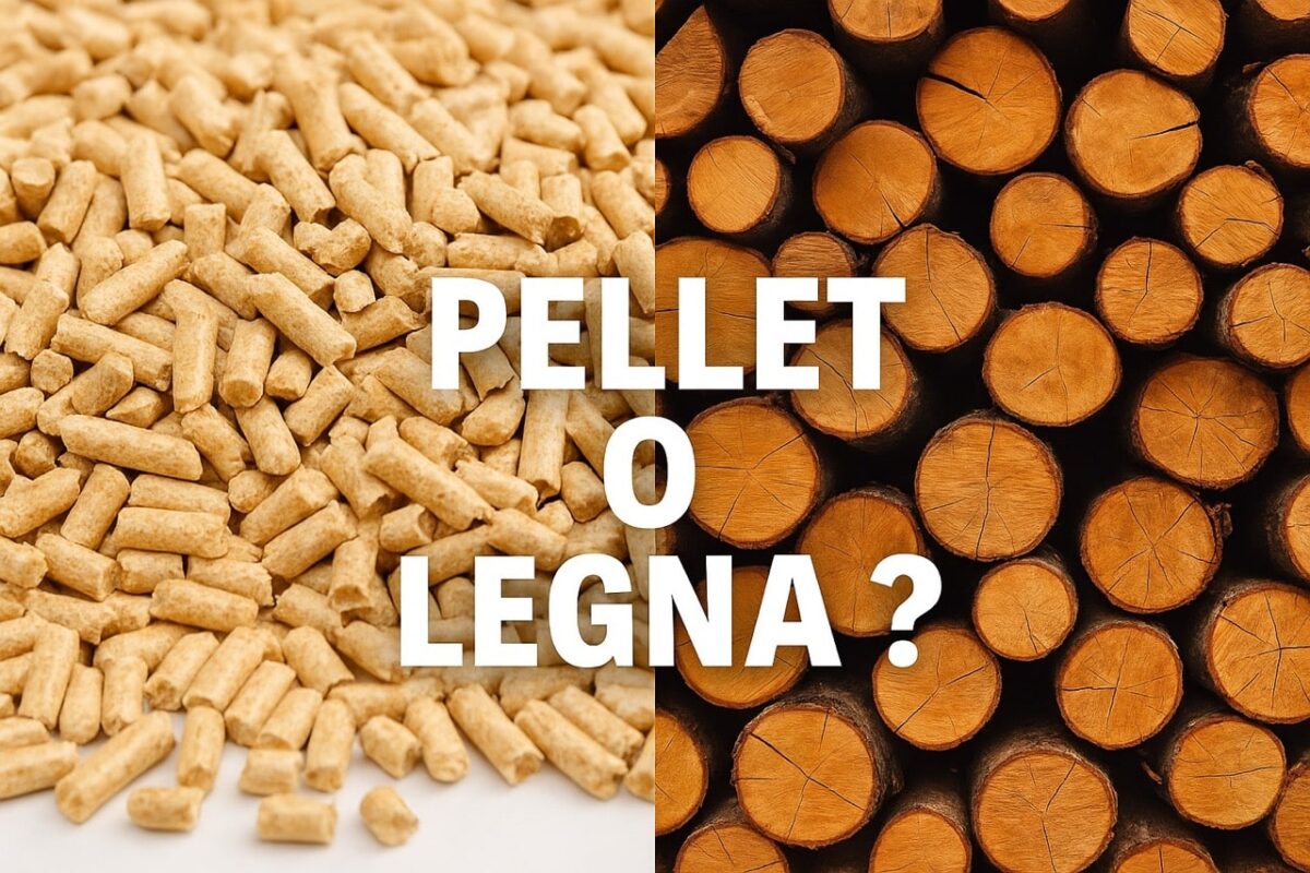 Pellet o legna