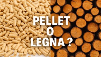 Pellet o legna