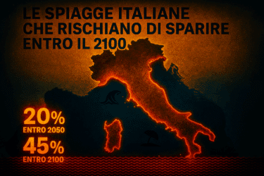 🌊 “Paesaggi sommersi”: il rapporto shock che svela quali spiagge italiane spariranno entro il 2100
