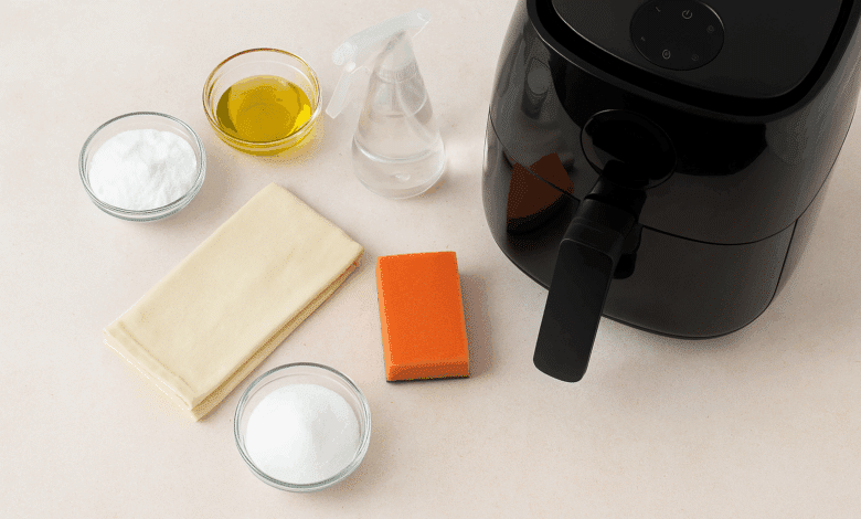 Come pulire la friggitrice ad aria in modo naturale (e farla tornare come nuova!)
