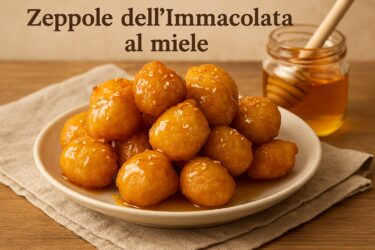 Zeppole dell’Immacolata al miele ricetta facile con dosi precise e il trucco per una glassa brillante