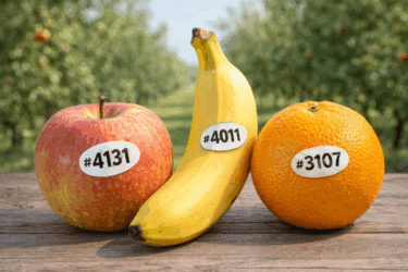 I bollini adesivi della frutta e di alcune verdure contengono un codice: cosa significano davvero quei numeri? La guida facile ai codici PLU