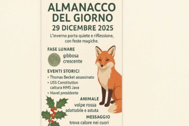 Almanacco del 29 December 2025