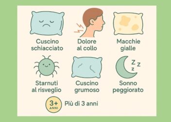 Quando cambiare il cuscino: i 7 segnali da non ignorare