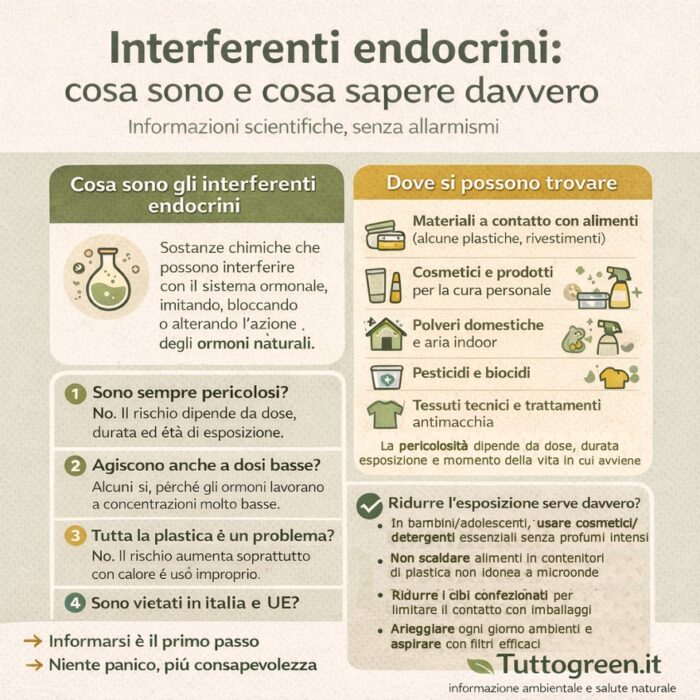 Perché bambini e adolescenti sono rischio per interferenti endocrini ma senza allarmismi inutili