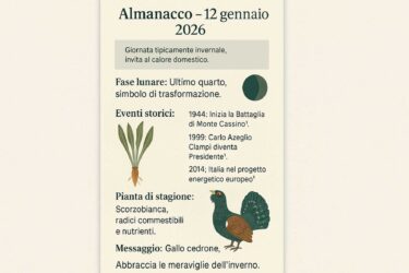 Almanacco del 12 gennaio 2026