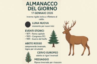 Almanacco del 17 gennaio 2026