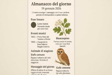 Almanacco del 19 gennaio 2026