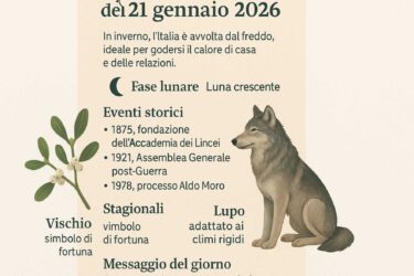 Almanacco del 21 gennaio 2026