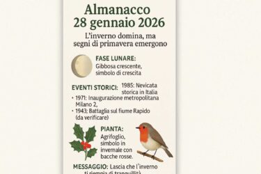 Almanacco del 28 gennaio 2026