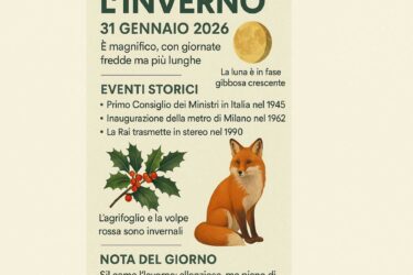 Almanacco del 31 gennaio 2026