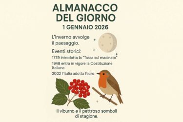 Almanacco del 01 January 2026