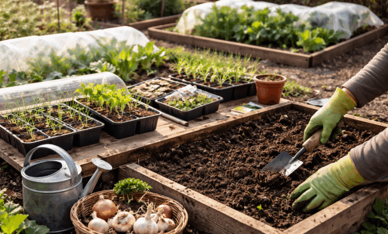 Orto a febbraio: cosa fare adesso per avere un raccolto perfetto
