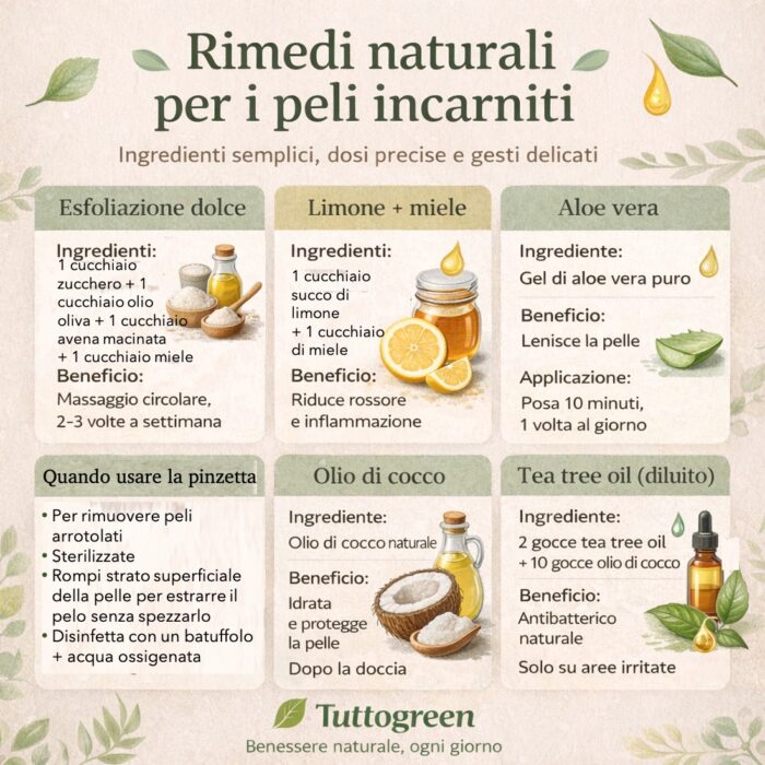 come eliminare peli incarniti e prevenirli senza irritazioni