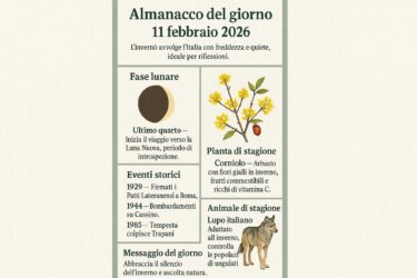 Almanacco del 11 febbraio 2026