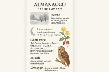 Almanacco del 12 febbraio 2026