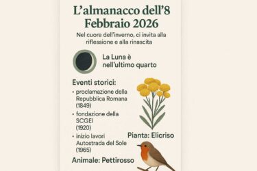 Almanacco del 08 febbraio 2026