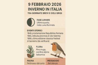 Almanacco del 09 febbraio 2026