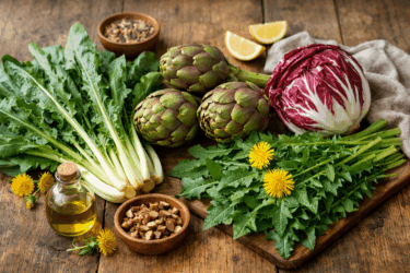Verdure amare per il fegato: perché depurano davvero (e come usarle ogni giorno)