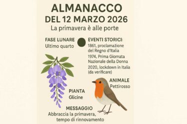 Almanacco del 12 marzo 2026