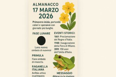 Almanacco del 17 marzo 2026
