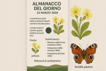 Almanacco del 24 marzo 2026