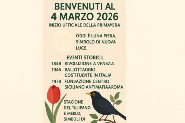 Almanacco del 04 marzo 2026