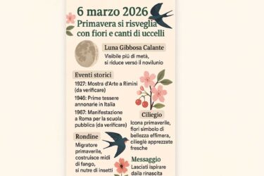 Almanacco del 06 marzo 2026