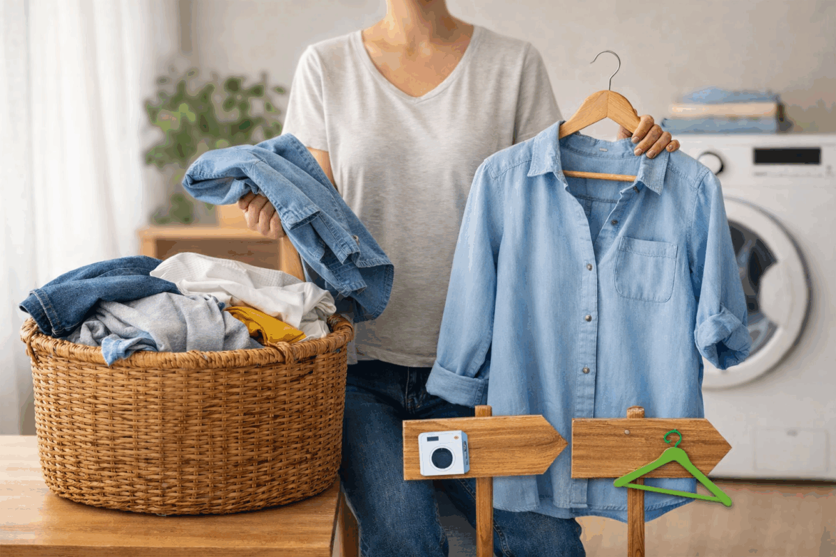 Lavare i vestiti dopo averli indossati una sola volta: quando è davvero necessario