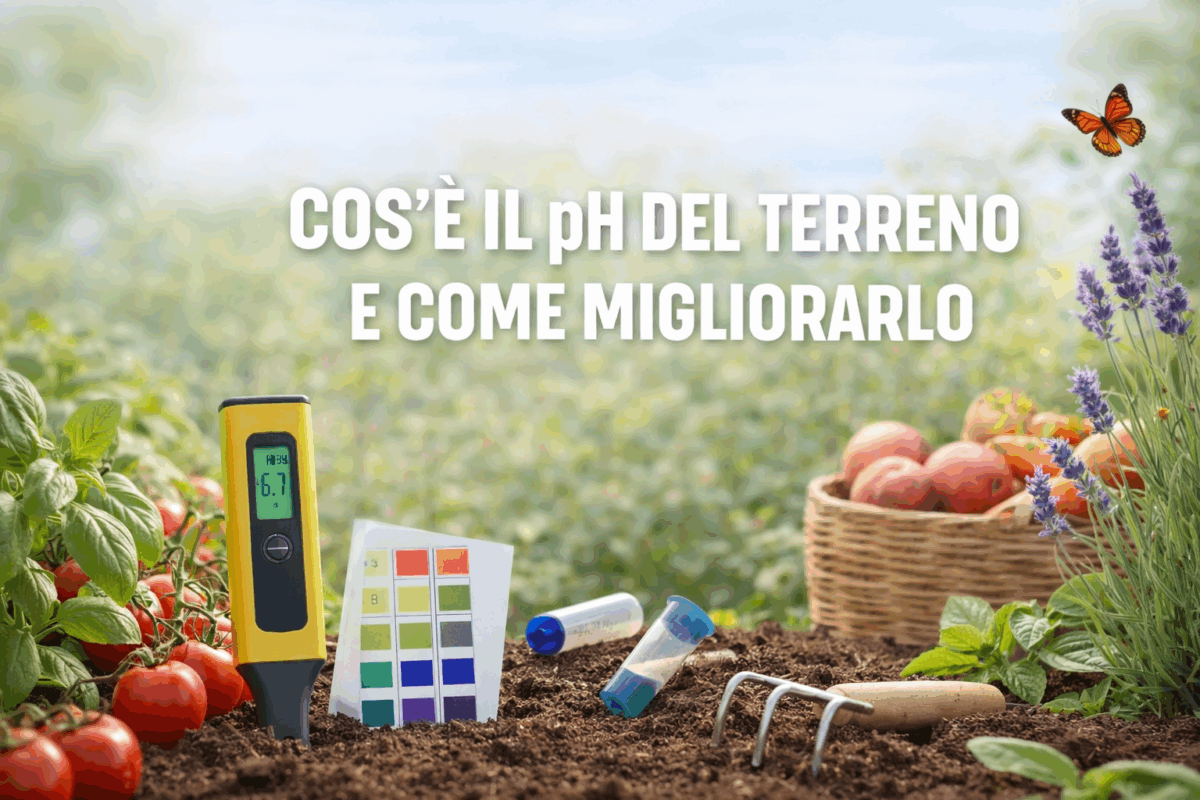 Cos’è il pH del terreno e come migliorarlo nell’orto