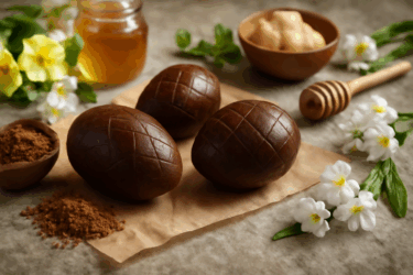Uova di cioccolato fatte in casa: la ricetta vegana con cacao crudo e miele
