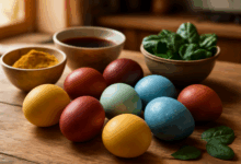 come colorare le uova di Pasqua