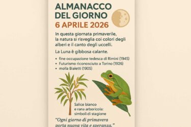 Almanacco del 06 aprile 2026