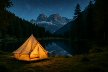 Campeggio eco-sostenibile: i parchi naturali italiani dove dormire sotto le stelle