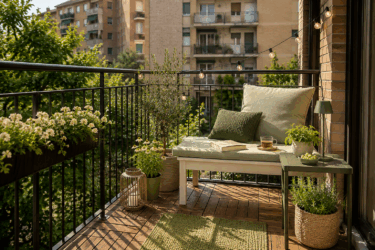 Come rendere terrazzo e giardino più confortevoli durante l’estate