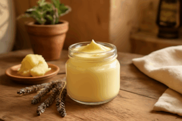 Crema mani fai-da-te con burro di karité e lavanda