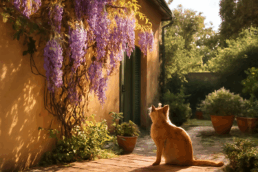 Glicine in giardino: il pericolo nascosto per cani e gatti
