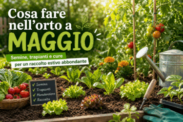 🌱 Cosa fare nell’orto a maggio: guida pratica per un raccolto estivo abbondante