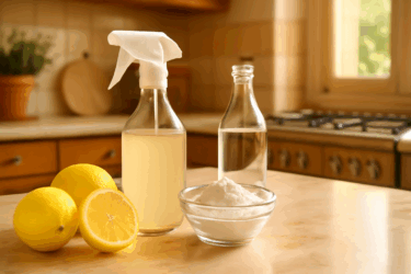 Sgrassatore naturale per la cucina: 5 ricette per ogni superficie
